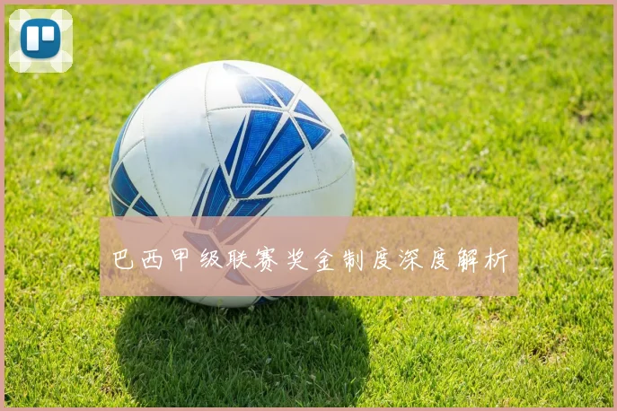 巴西甲级联赛奖金制度深度解析